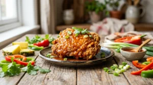 Recette authentique du poulet aigre doux thaï