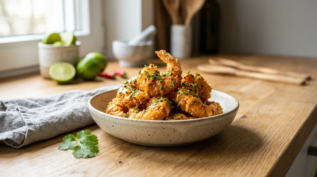 Réussir des crevettes dynamite à la thaïlandaise chez soi