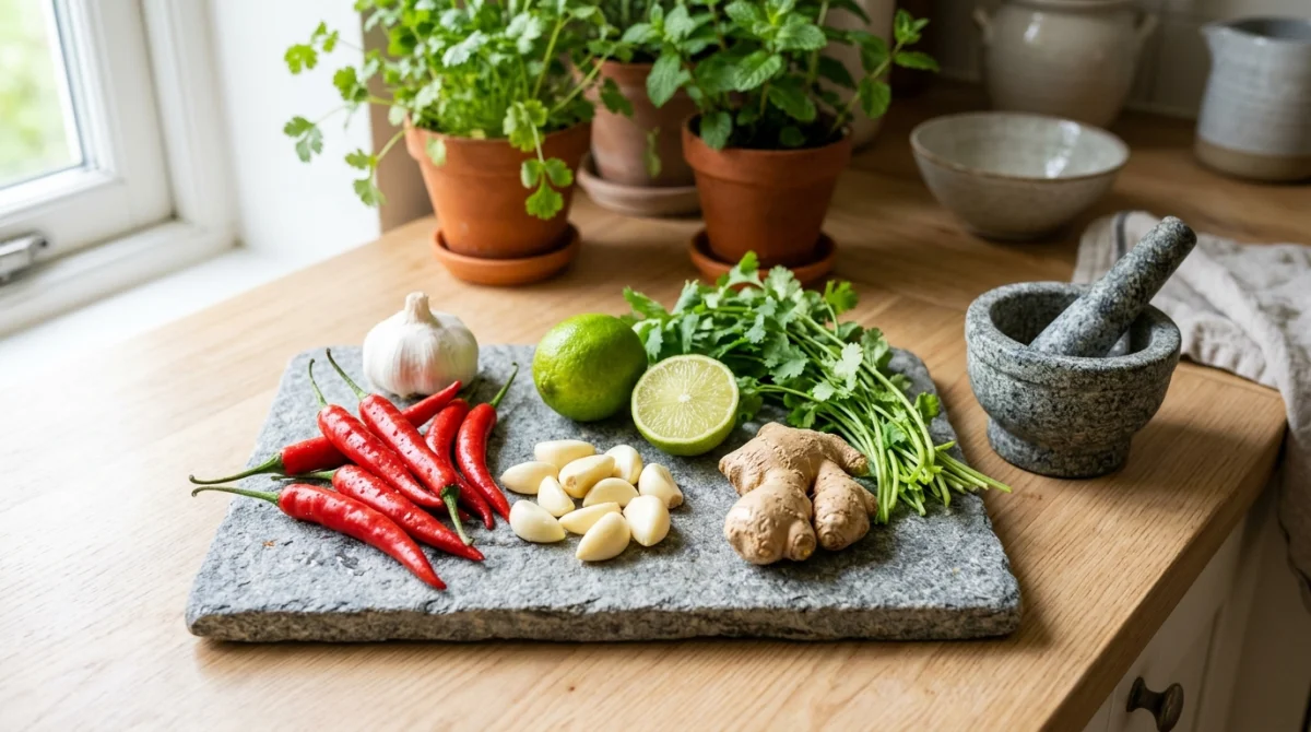 Recette de sauce piment thaï facile