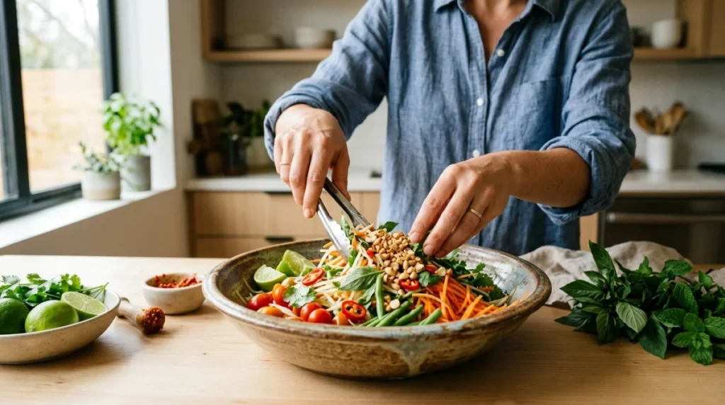 recette salade thai