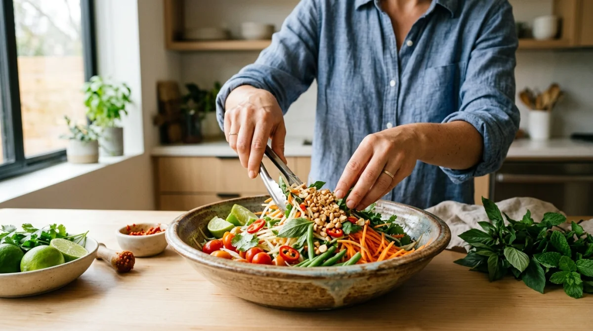 recette salade thai