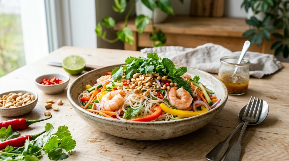 salade vermicelles thai