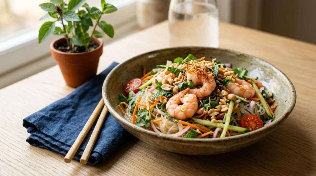 salade vermicelles thai
