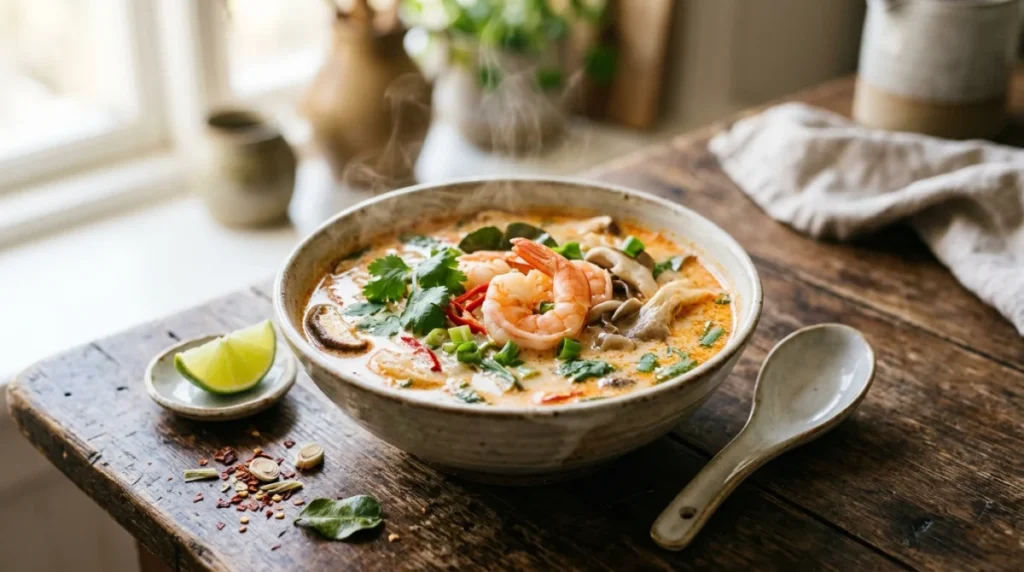 recette soupe tom yum