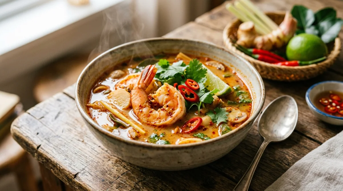 soupe crevette thai