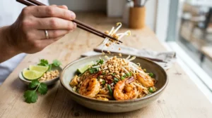 pad thai crevettes