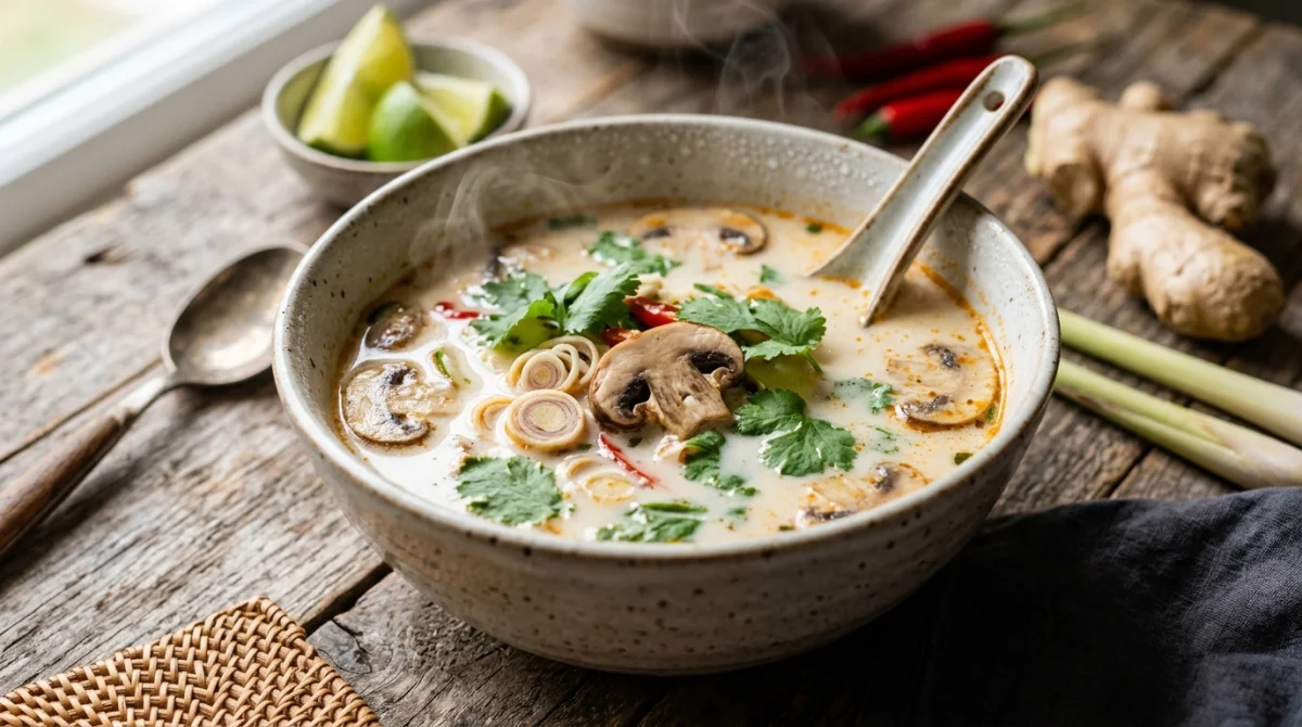 soupe lait de coco thai