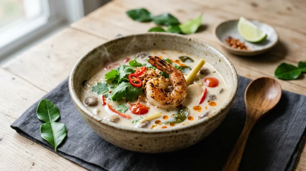 soupe lait de coco thai