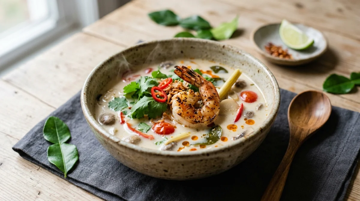 soupe lait de coco thai