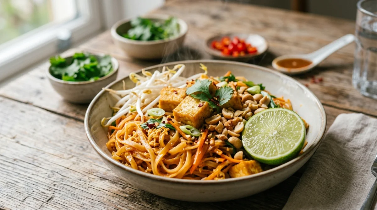 pad thai végétarien