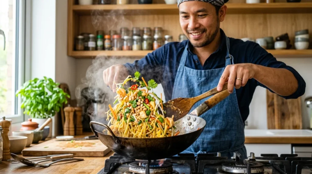 nouilles sautées thai