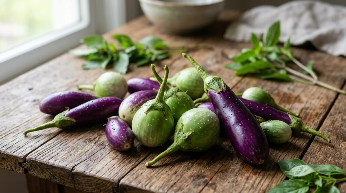 aubergine thai