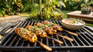 poulet satay