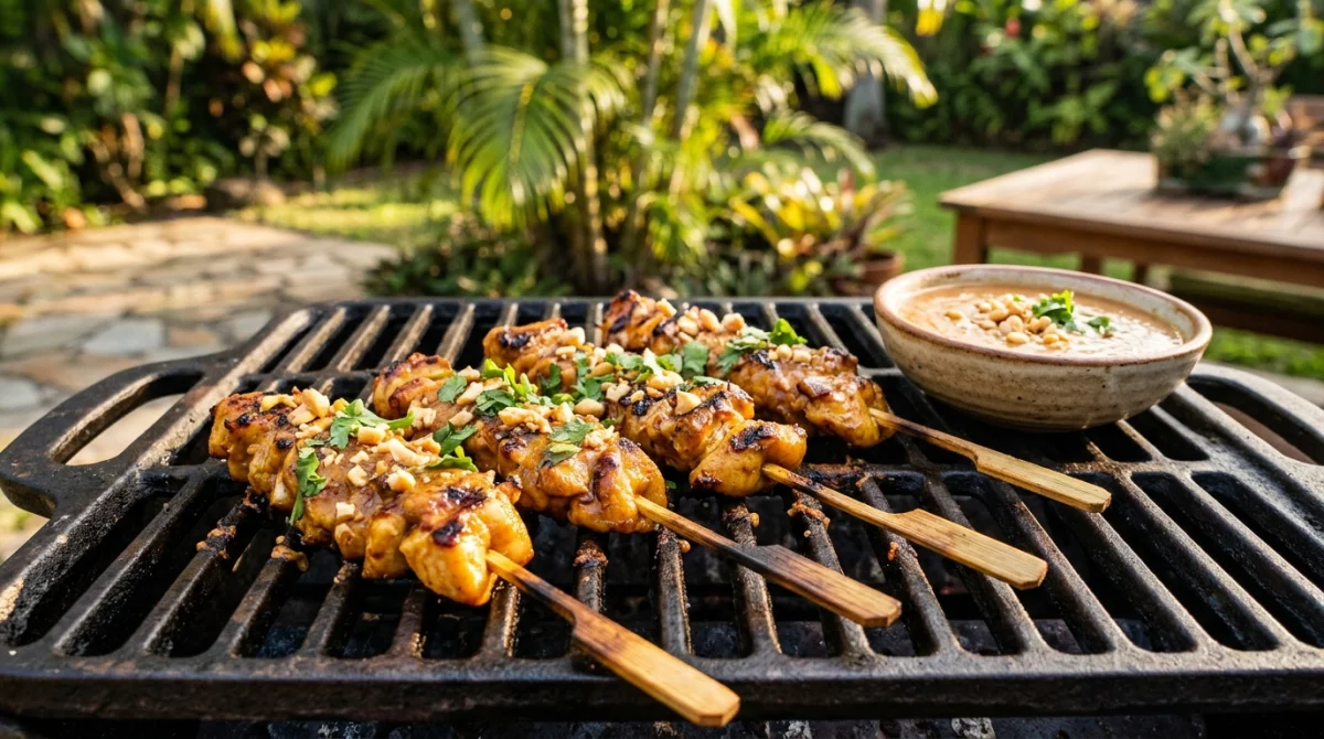 poulet satay